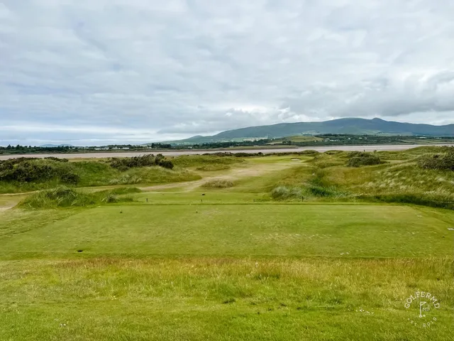 The dunes and the Atlantic from a tee at Waterville.